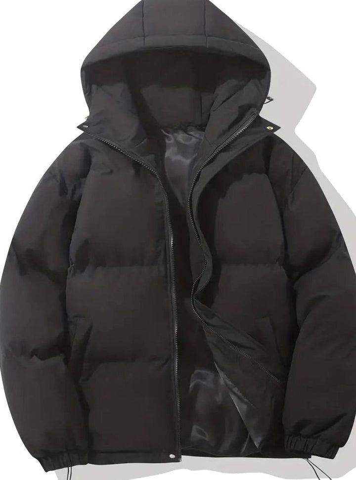 Women's Hooded Quilted Winter Jacket Insulated Puffer Coat