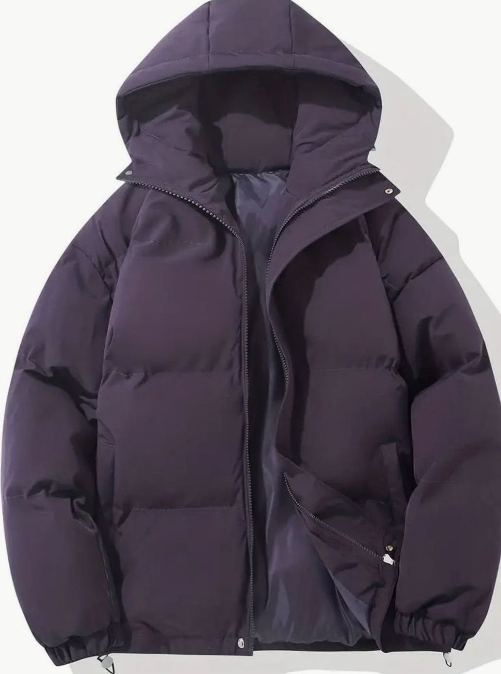 Women's Hooded Quilted Winter Jacket Insulated Puffer Coat