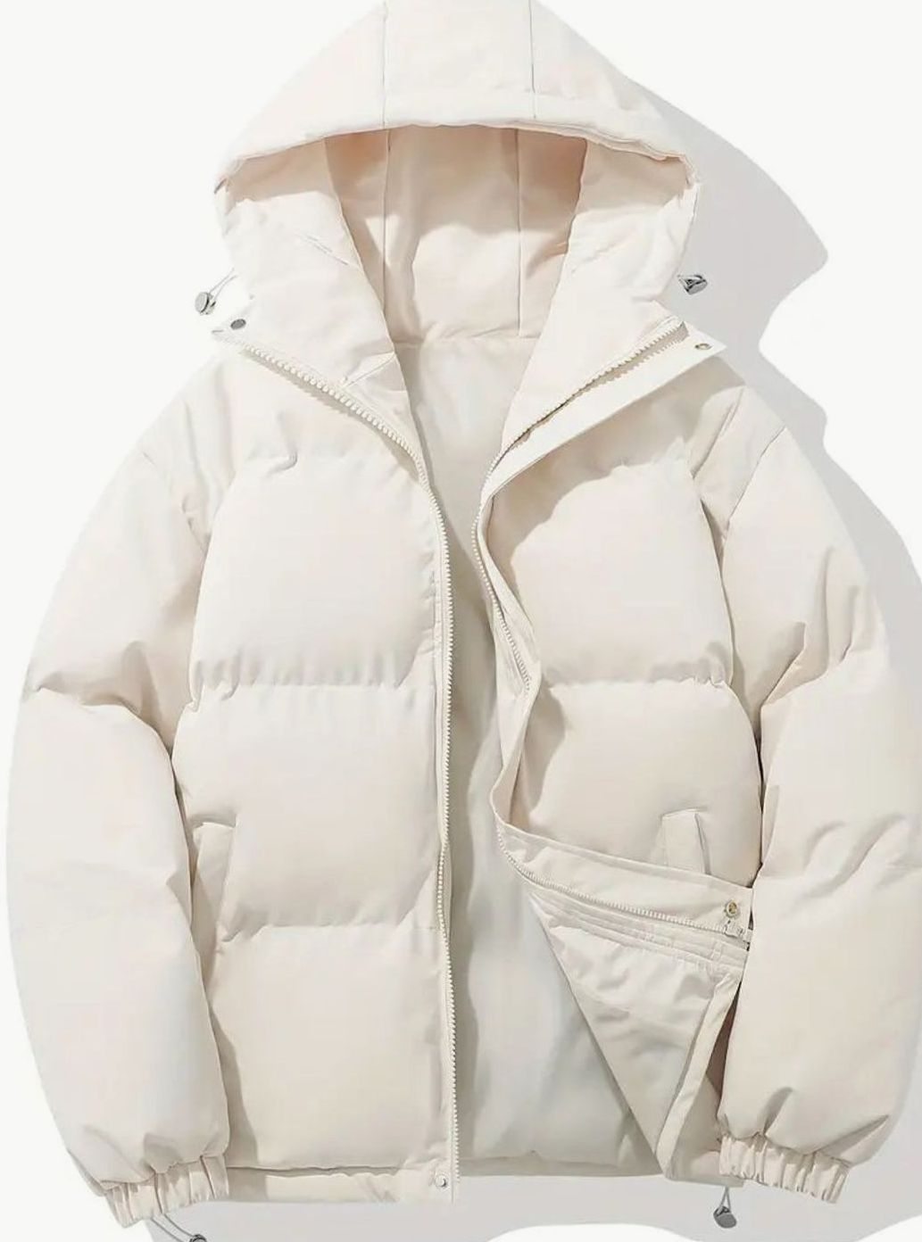 Women's Hooded Quilted Winter Jacket Insulated Puffer Coat