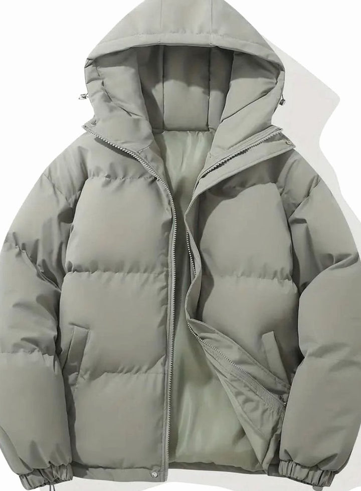 Women's Hooded Quilted Winter Jacket Insulated Puffer Coat