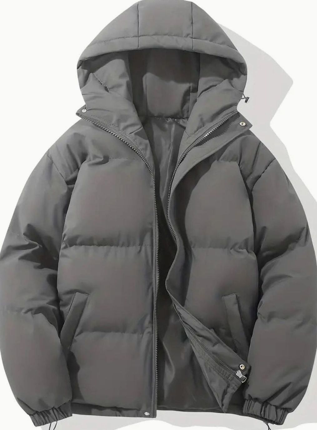 Women's Hooded Quilted Winter Jacket Insulated Puffer Coat