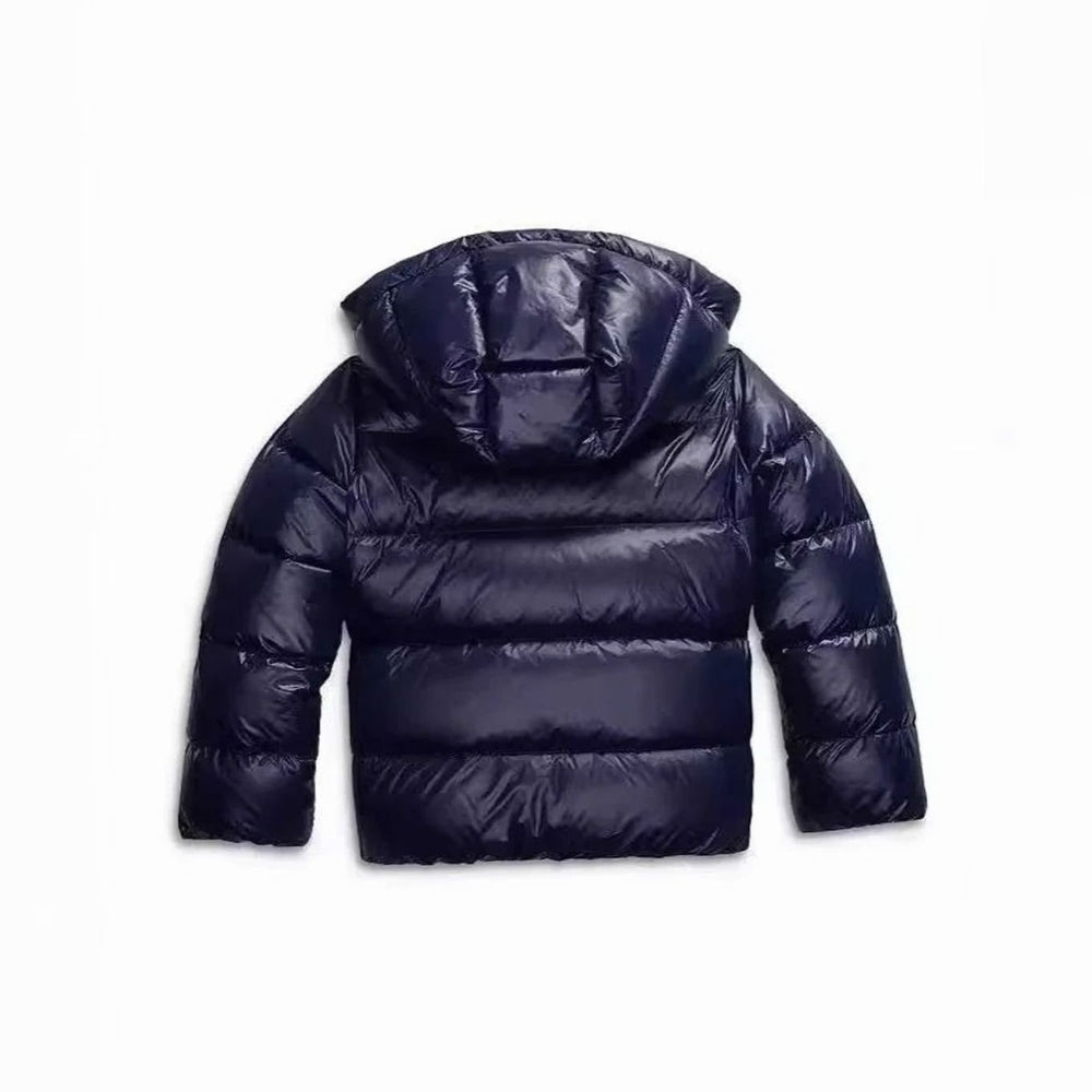 Women's Hooded Windproof Cropped Puffer Winter Coat
