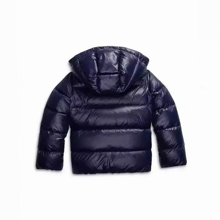 Women's Hooded Windproof Cropped Puffer Winter Coat