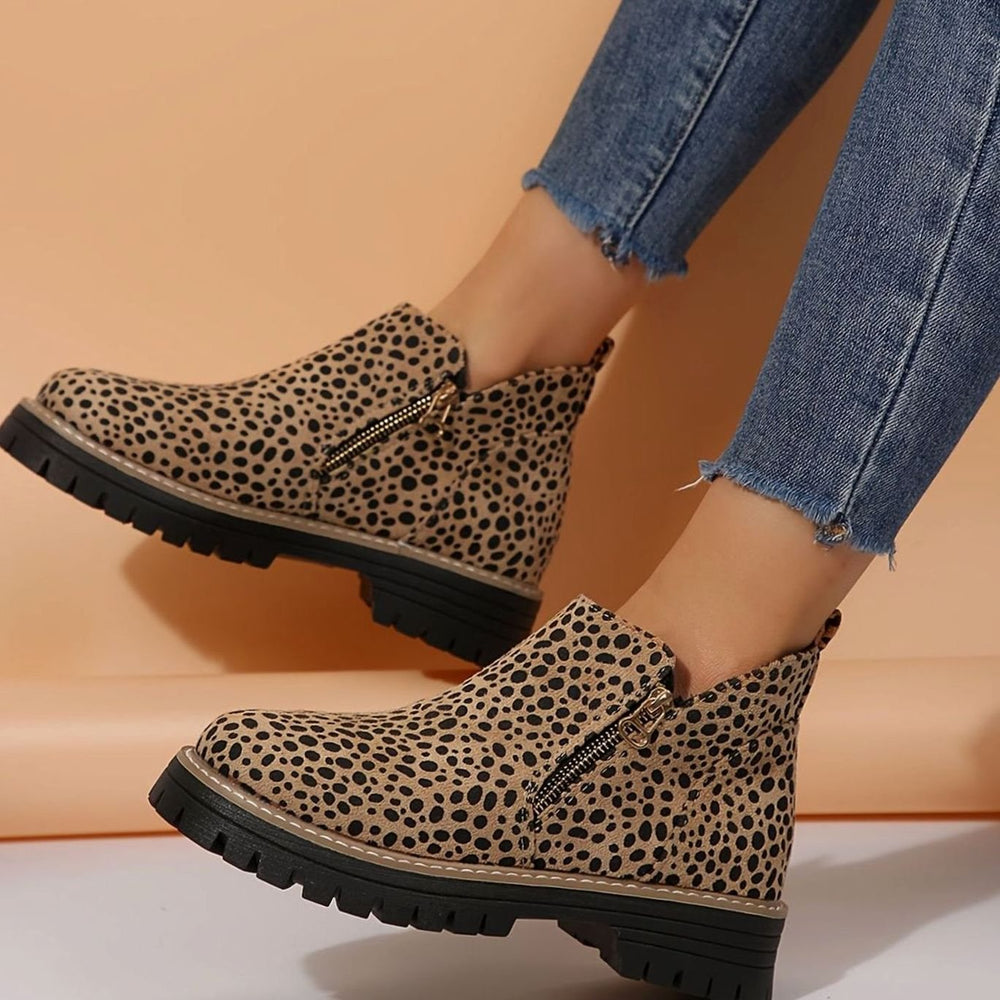 Women's Orthopedic Ankle Boots Arch-Support Side-Zip Booties