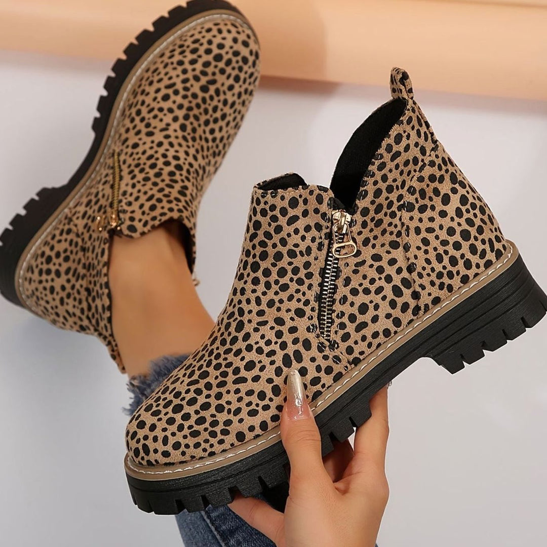 Women's Orthopedic Ankle Boots Arch-Support Side-Zip Booties