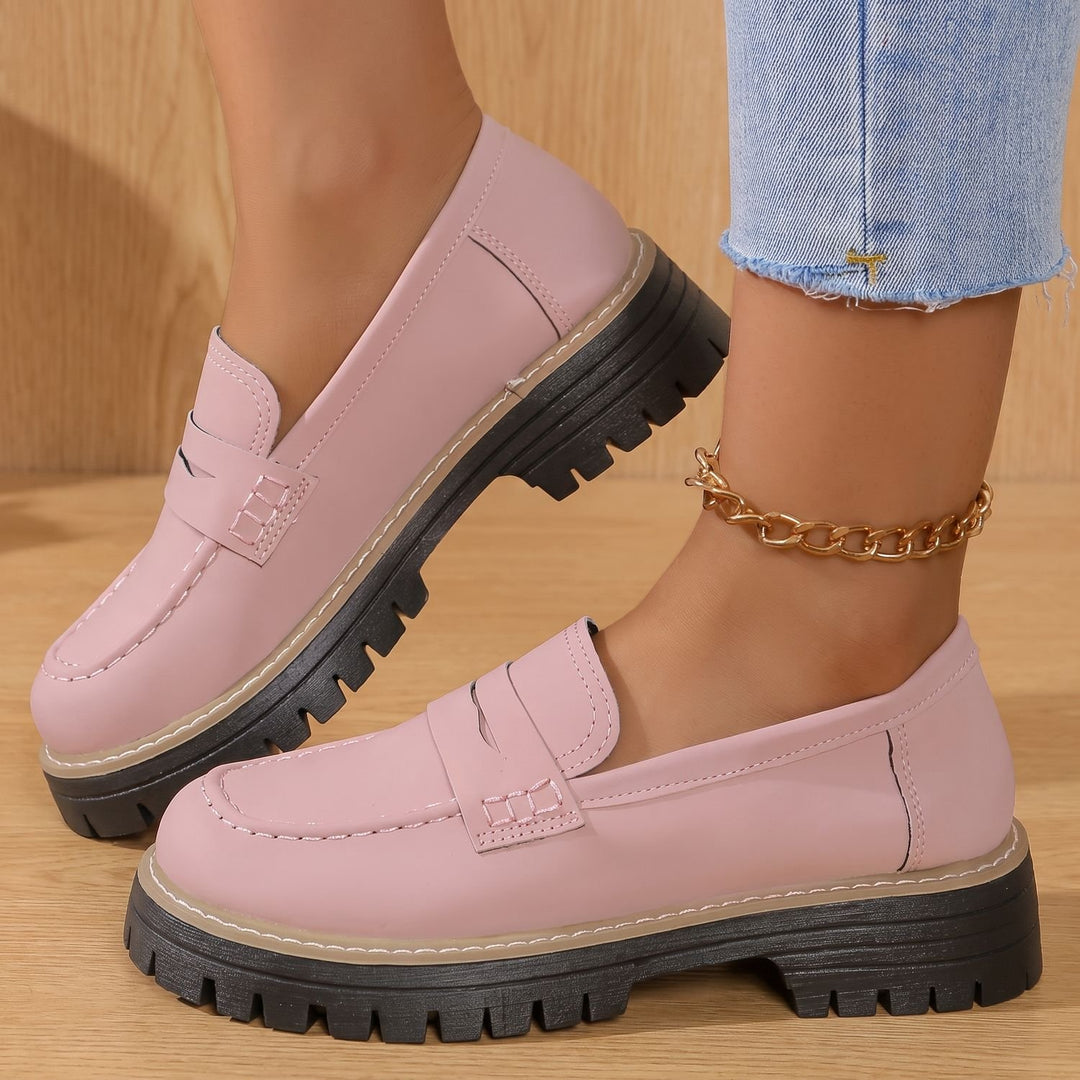 Women's Orthopedic Comfort Slip-On Penny Loafers