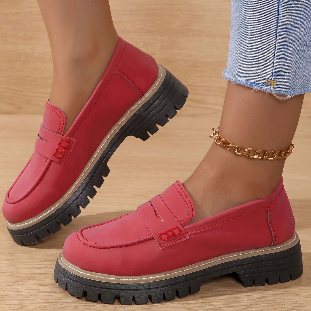 Women's Orthopedic Comfort Slip-On Penny Loafers