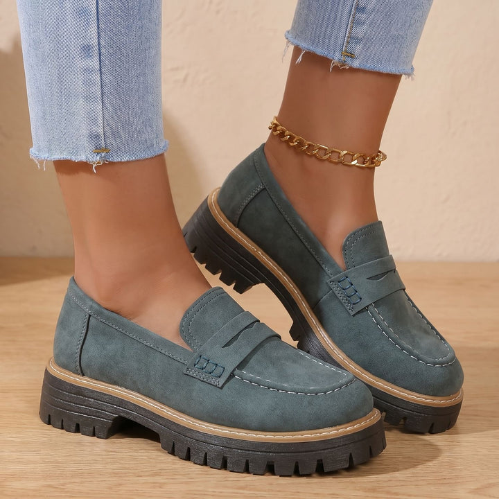 Women's Orthopedic Comfort Slip-On Penny Loafers