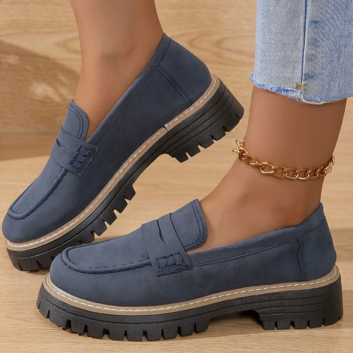 Women's Orthopedic Comfort Slip-On Penny Loafers