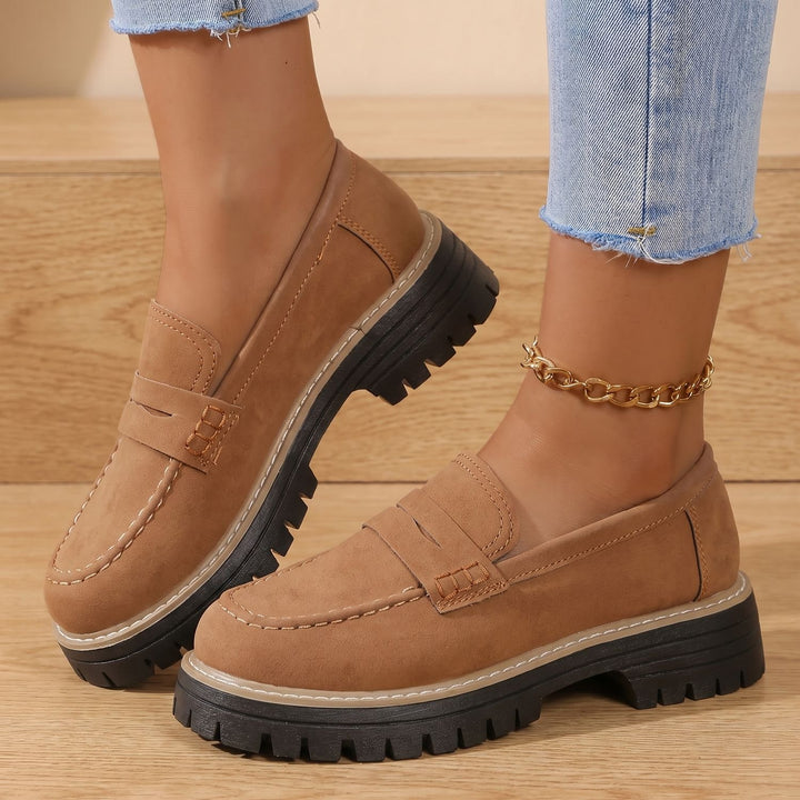 Women's Orthopedic Comfort Slip-On Penny Loafers
