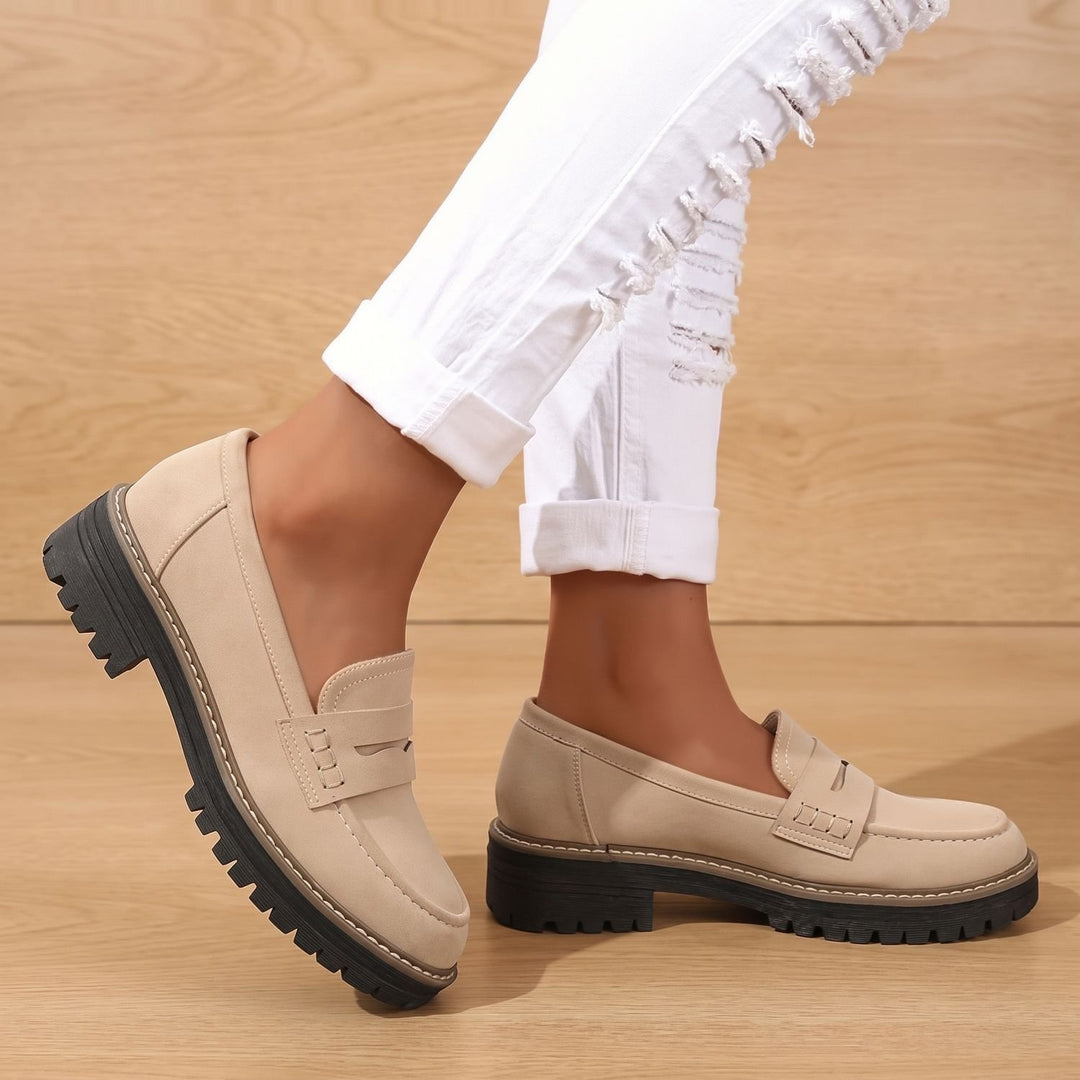 Women's Orthopedic Comfort Slip-On Penny Loafers