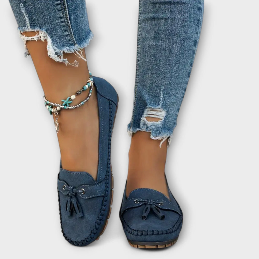 Women's Orthopedic Loafers Slip-On Comfort Tassel