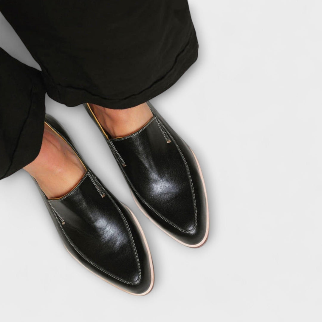 Women's Orthopedic Loafers Slip-On Leather Comfort