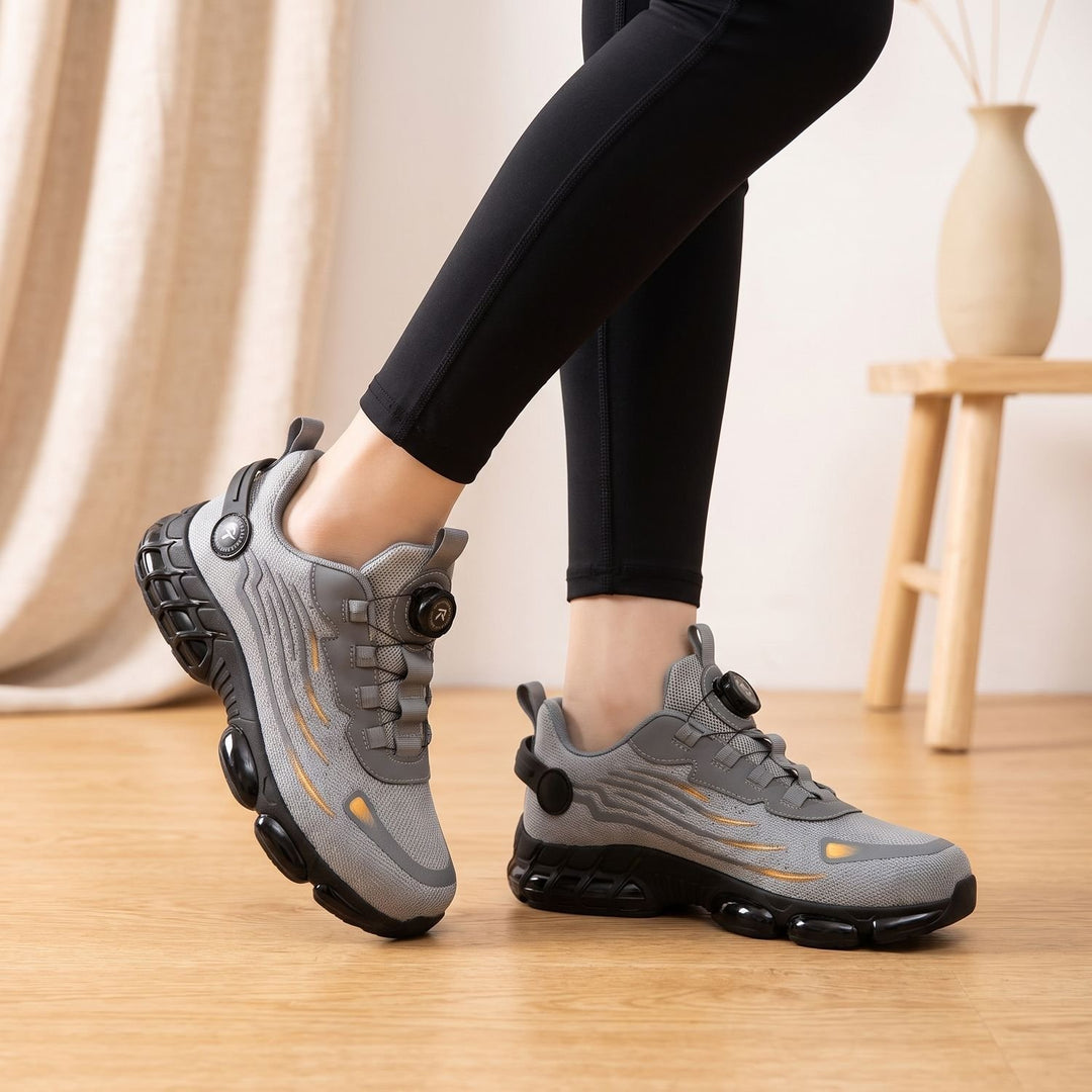 Women's Orthopedic Memory-Foam Dial-Closure Athletic Sneakers
