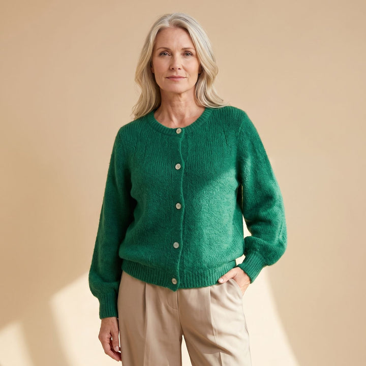 Women's Relaxed-Fit Button-Front Soft Knit Cardigan