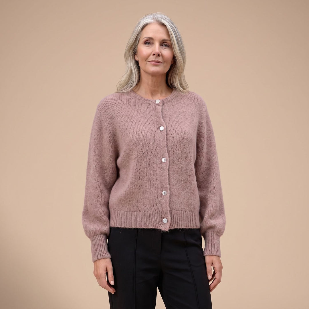 Women's Relaxed-Fit Button-Front Soft Knit Cardigan