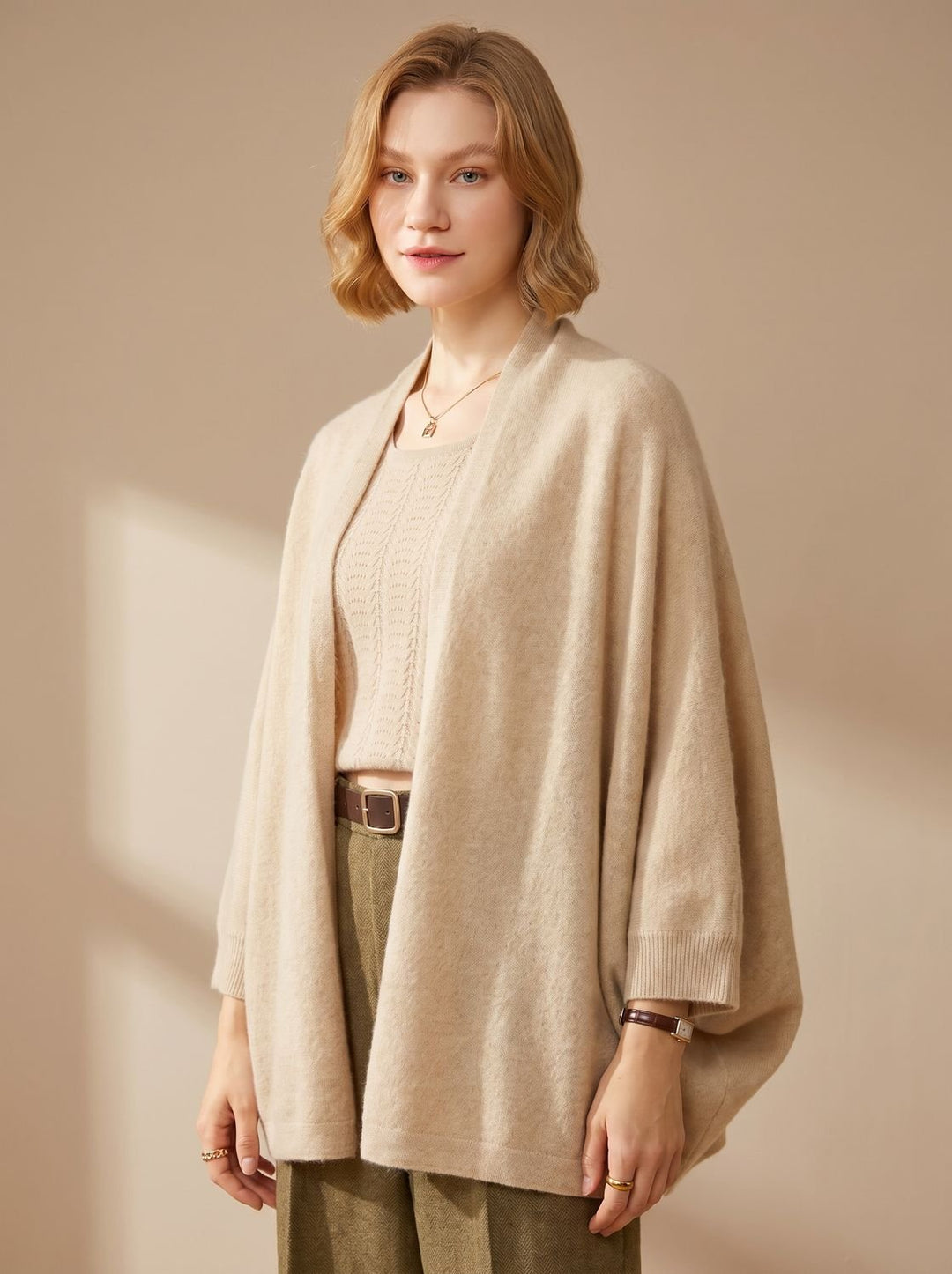 Women's Soft Faux Cashmere Wrap Scarf Shawl