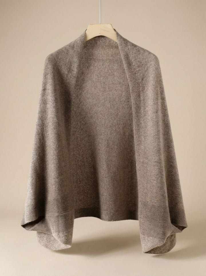 Women's Soft Faux Cashmere Wrap Scarf Shawl - Camel