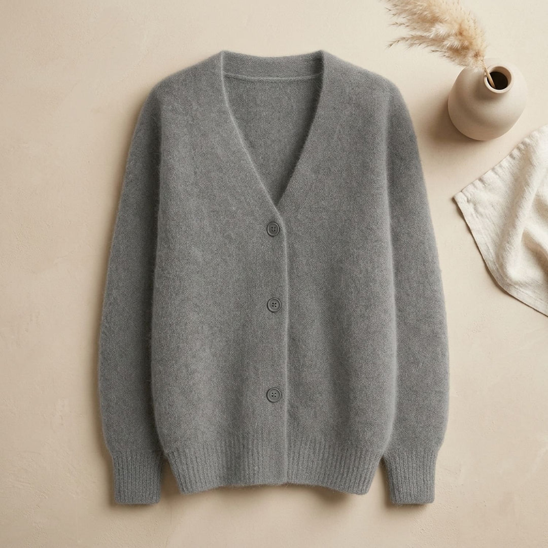Women's Soft Knit Button-Front Cardigan