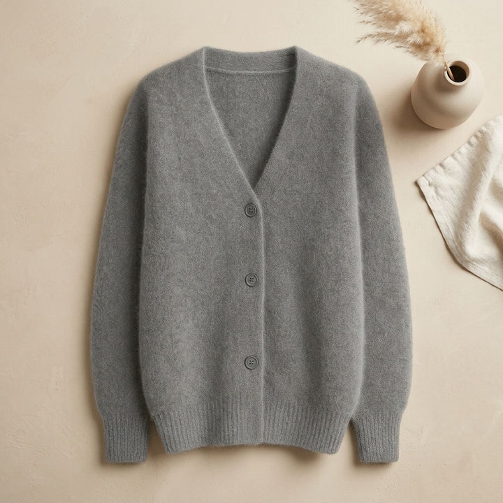 Women's Soft Knit Button-Front Cardigan