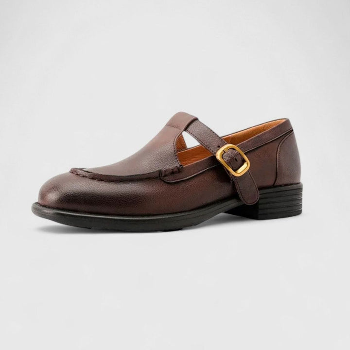 Women's Square-Toe T-Strap Mary Jane Shoes