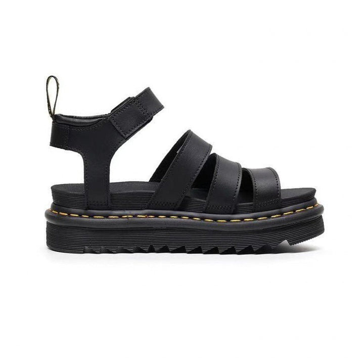 Women's Triple-Strap Buckle Platform Comfortable Sandals