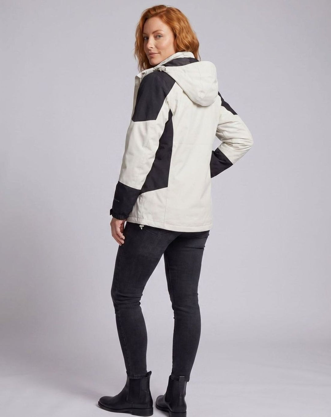 Women's Waterproof Two-Layer Hooded Outdoor Jacket