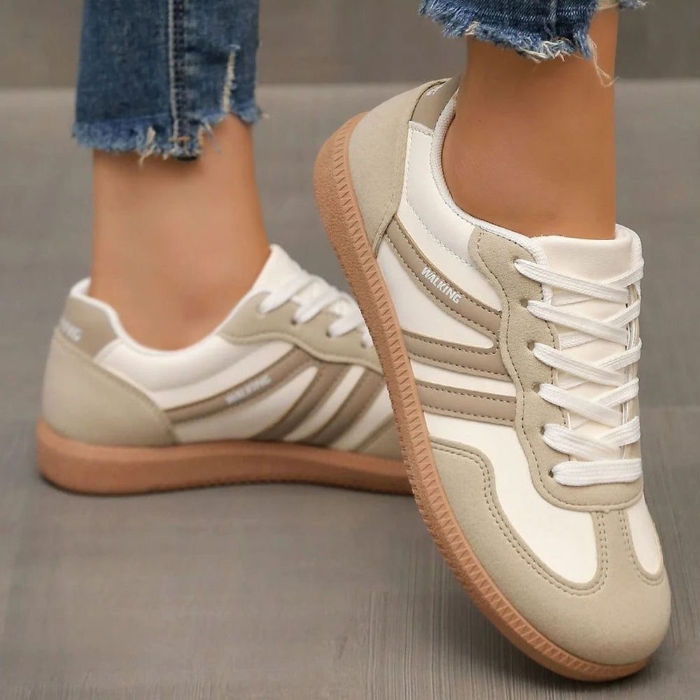Women's Wide Toe Box Orthopedic Lace-Up Sneakers