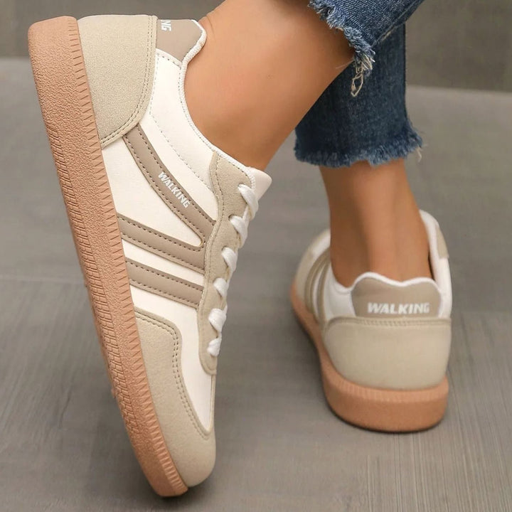 Women's Wide Toe Box Orthopedic Lace-Up Sneakers