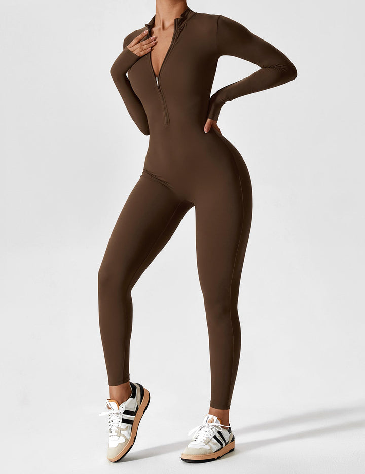 Penelope | Women’s Summer Long Sleeve Zip Set