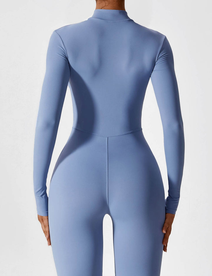 Julia | Women’s Spring Stretch Zip Up Jumpsuit
