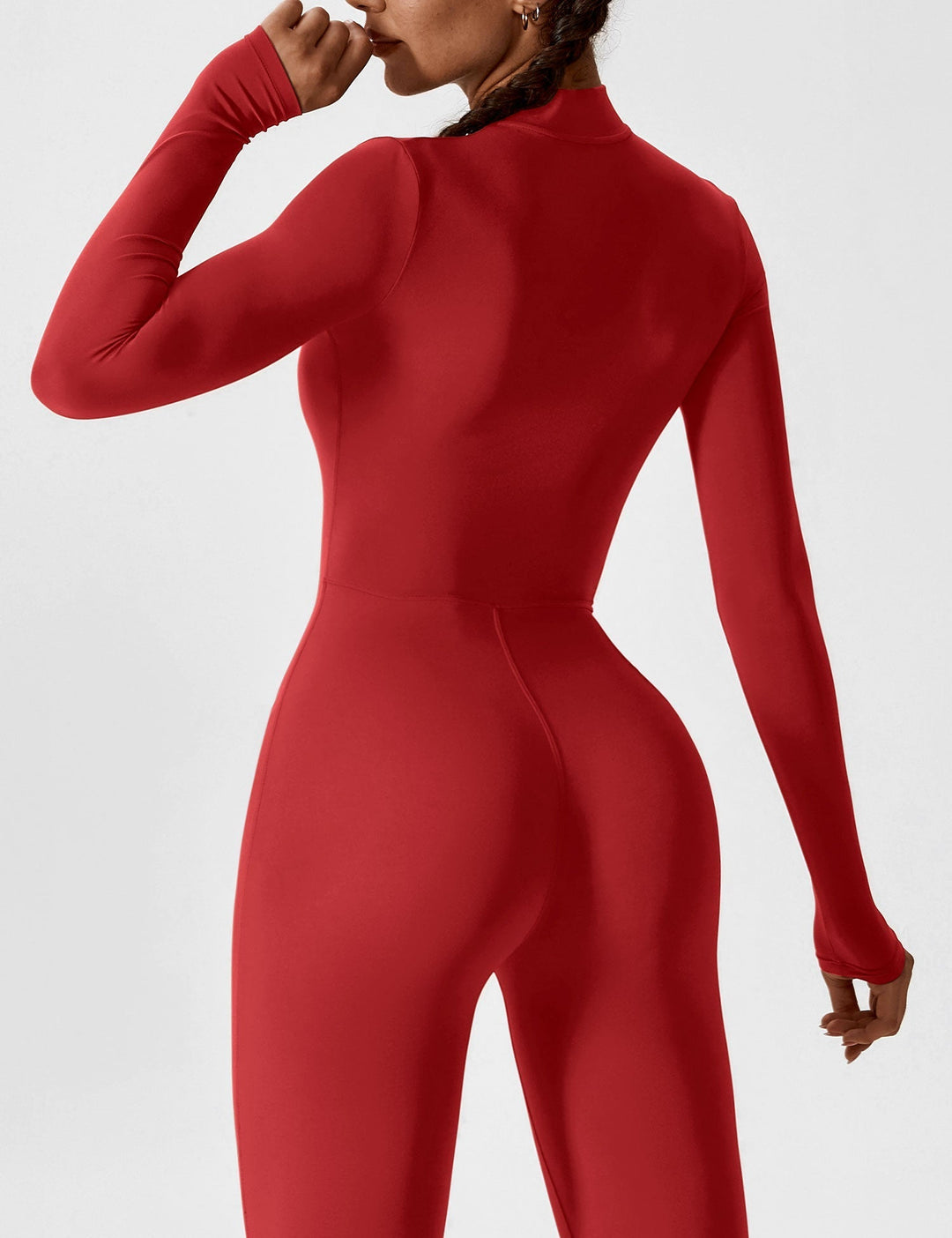 Julia | Women’s Spring Stretch Zip Up Jumpsuit