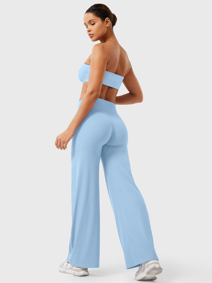 Ruby | Women’s Summer High Waist Flared Pants