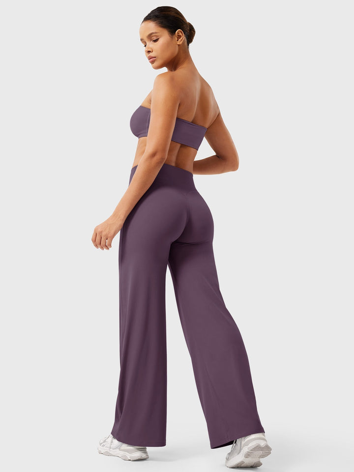 Ruby | Women’s Summer High Waist Flared Pants