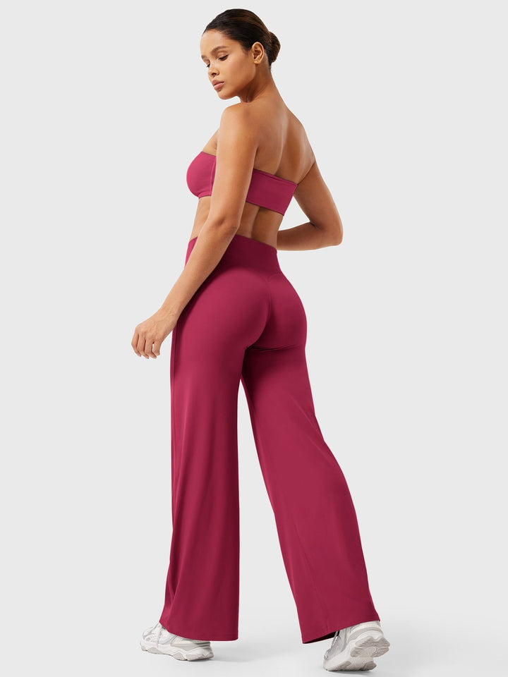 Ruby | Women’s Summer High Waist Flared Pants