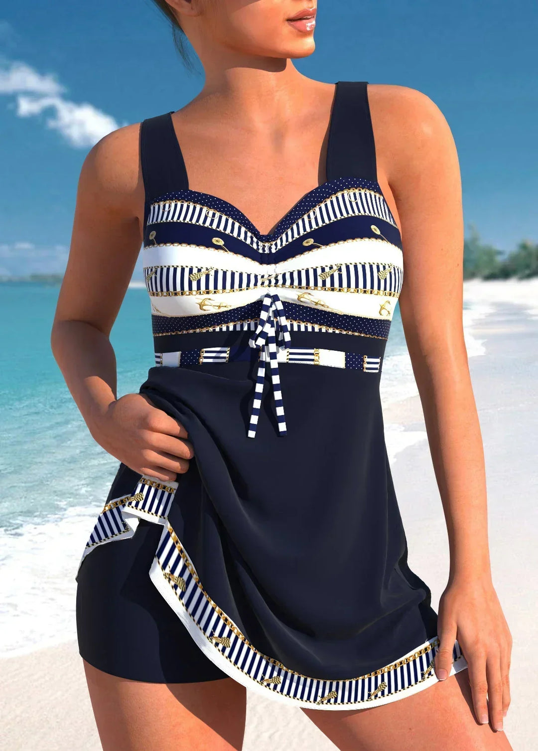 Samantha | Women Summer Swim Dress Swimsuit